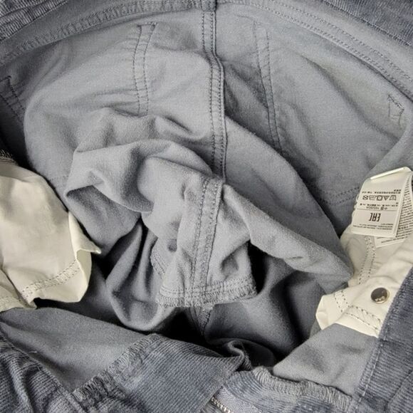 Gap Gray Mid-Rise Corduroy Pants Leggings Size 12 - Picture 9 of 10